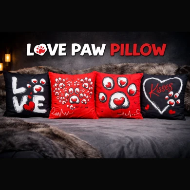 LOVE PAW  – PODUSZKA